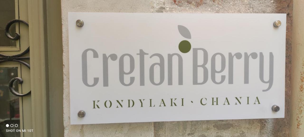 Cretan Berry Kondylaki Hotell Chania  Exteriör bild